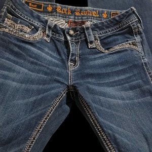 Rock Revival Adorna Bootcut Jeans Women Size 27